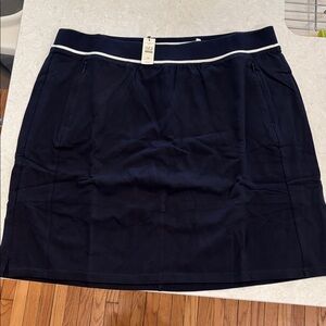 NWT Talbots Navy Athletic Skort